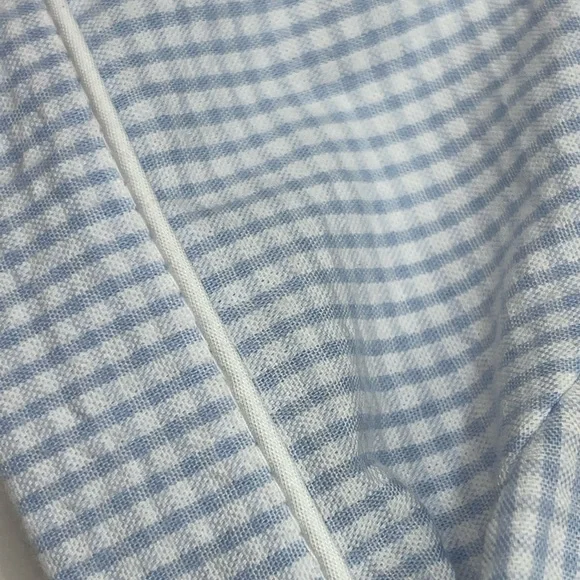 Blue Gingham Kids One Piece